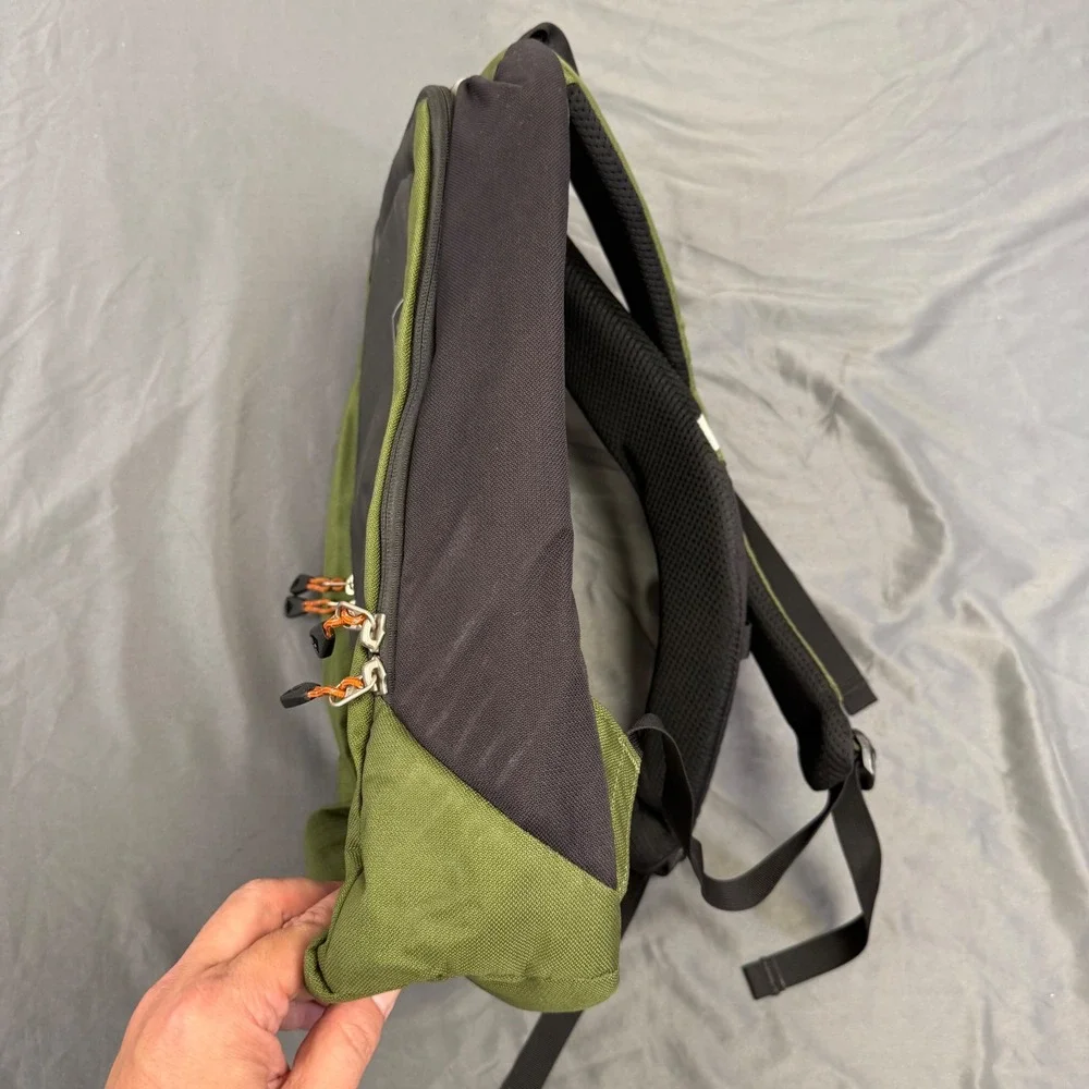 REI Co-op Cordura Backpack Olive Green Black Daypack Slim Hiking Bag Mens